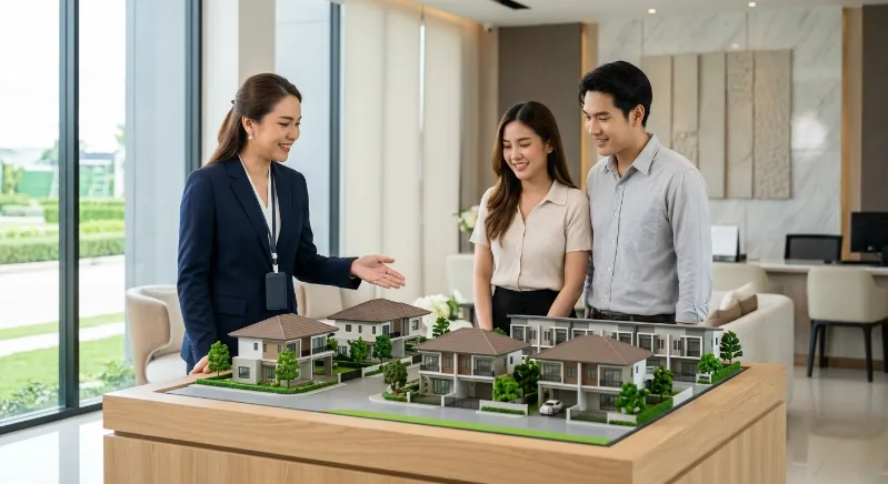 บริการขายบ้านใหม่